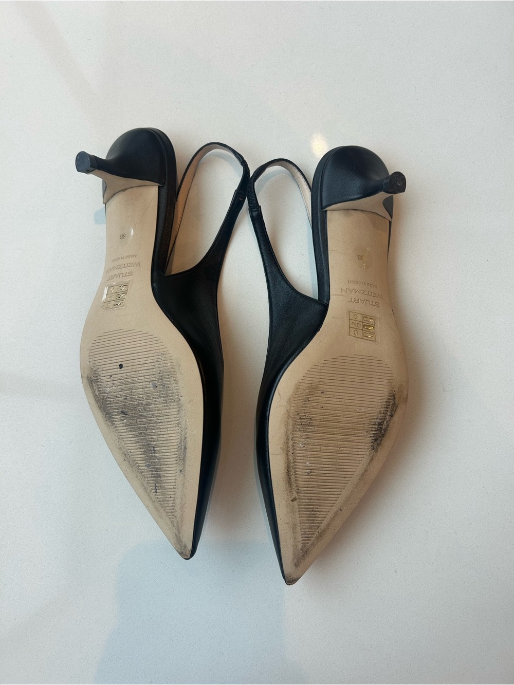 Black Emmaline Pearl Slingback Pump - Picture 6 of 6